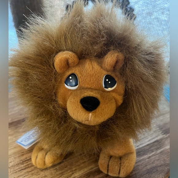 Vintage Lion Precious Moments Plush Bean Bag Alek Pals 1998 with Tags - Picture 9 of 12